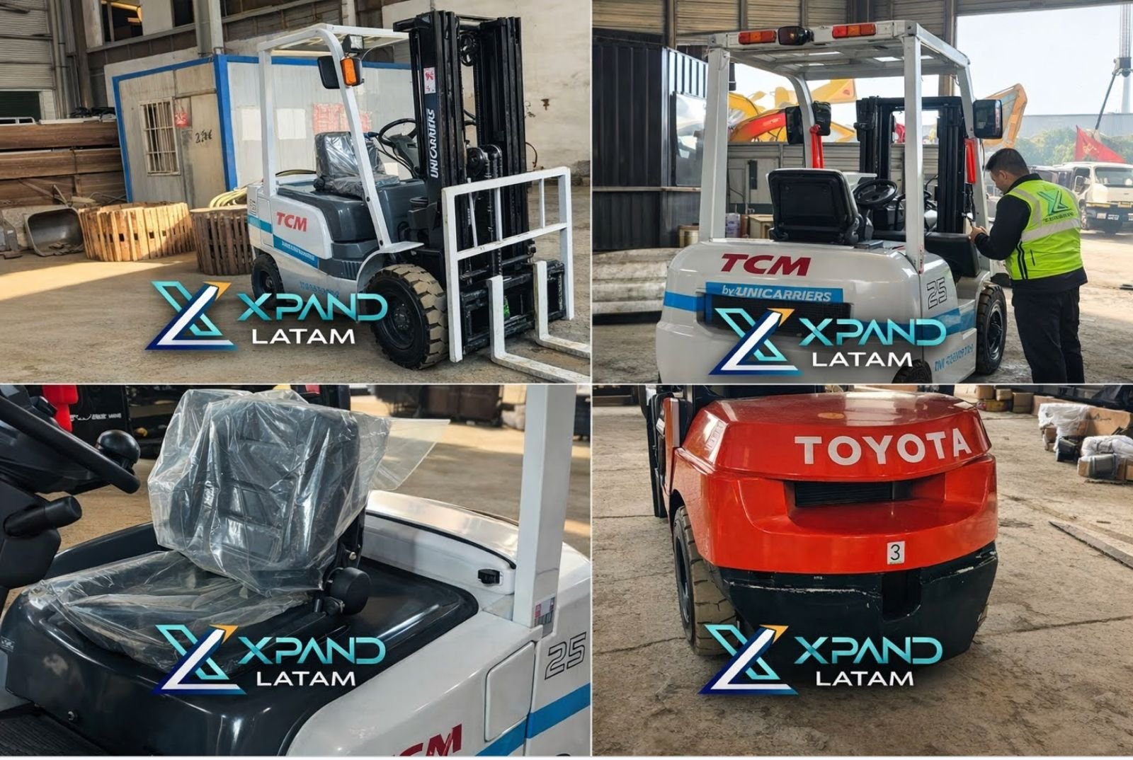 Exportación de montacargas desde China